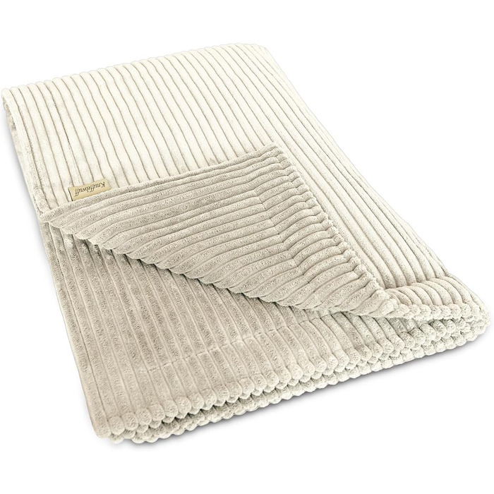 Лежанка для собак Knuffelwuff Timor 80x60 см - м'яка та зручна, з корду, для великих, середніх та маленьких собак, легко миється