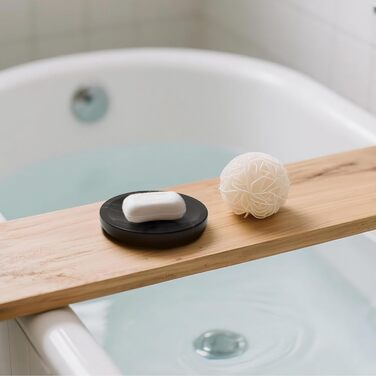 WORHE Миска для мила з мармуру, овальна, стійка до подряпин, для кухні, ванної кімнати, душу, мийки