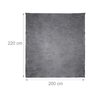Relaxdays Extra-Large Fleece Throw Blanket