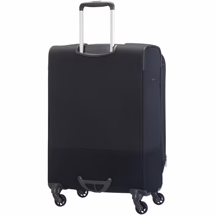 Валіза Samsonite Base Boost Spinner M, розширювана, 66 см, 67,5/73,5 л, чорна