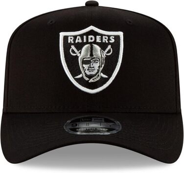 Кепка New Era Oakland Raiders 9fifty Stretch Snap NFL - Чорна (M-L)