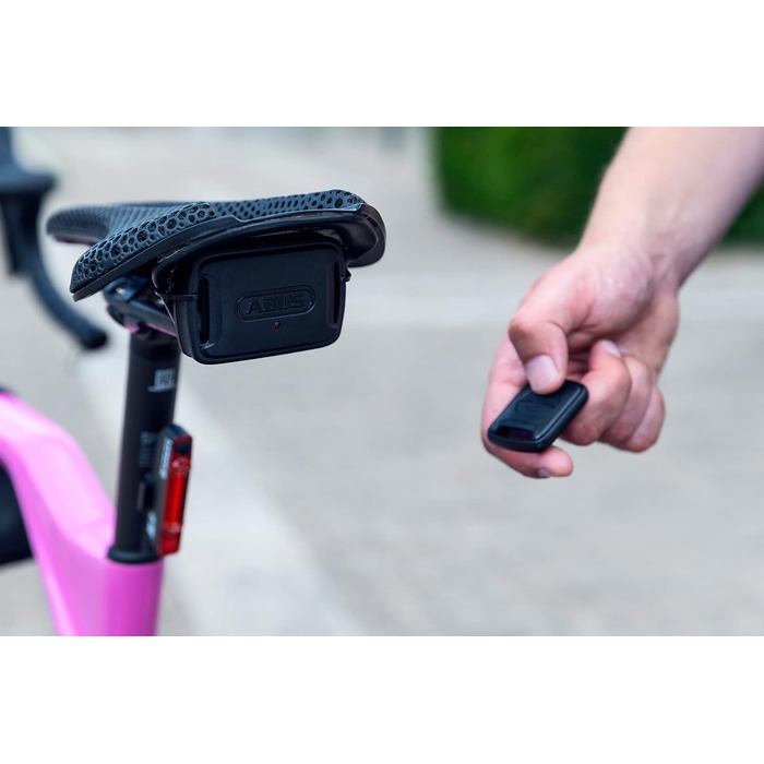 ABUS Alarmbox RC — універсальна сигналізація для велосипеда, електросамоката та мотоцикла з дистанційним керуванням
