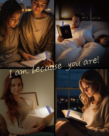 LED-ліхтарик для читання, перезаряджуваний, ультралегкий, з 3 кольорами та 5 рівнями яскравості, фіолетовий