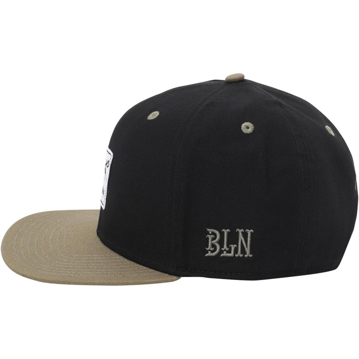 Кепка IFIEDaily Unisex Snapback Daily Contra з органічної бавовни, чорно-оливковий колір