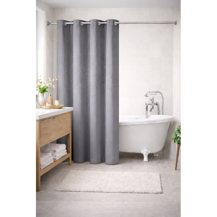 Текстильна штора для ванни NOW-ART, 150 x 260 см