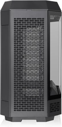 Корпус ПК Thermaltake The Tower 600 ATX Mid-Tower, чорний: скляний дизайн, USB-C, підтримка радіаторів 420/360мм
