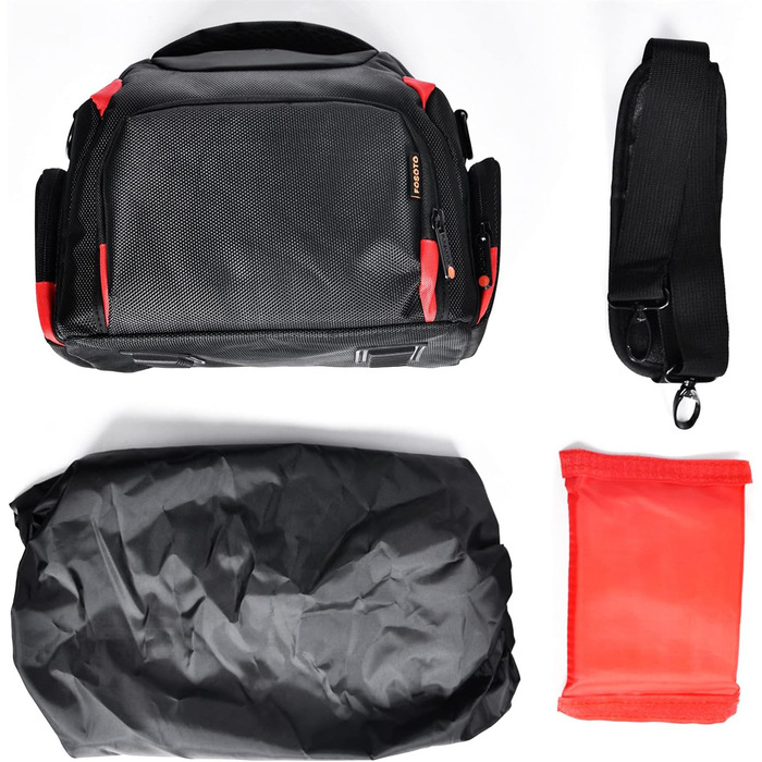 Сумка для камери FOSOTO - велика, універсальна, водонепроникна, сумісна з Nikon, Canon, Sony