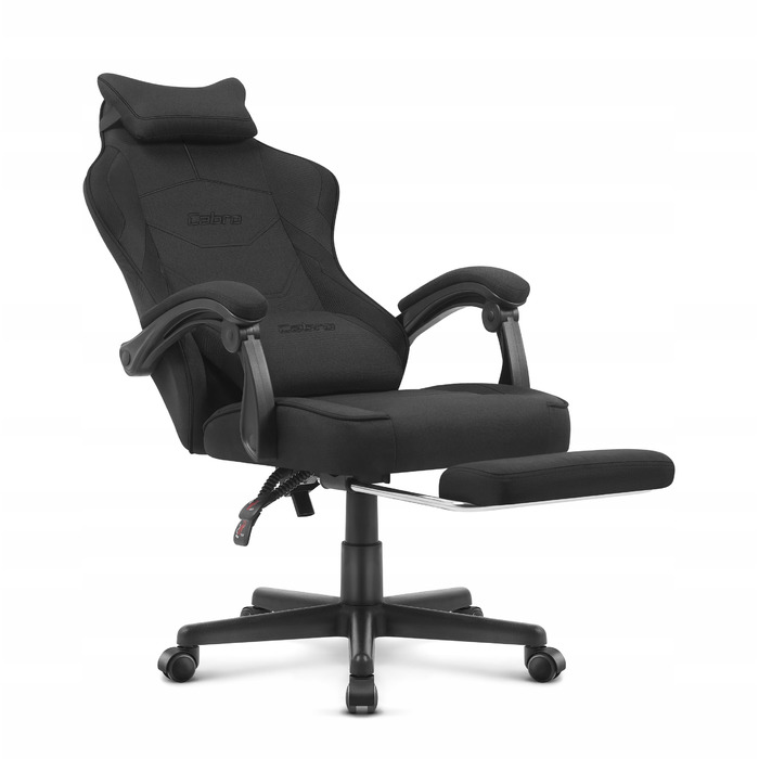 Ігрове крісло Cabro C502, чорна тканина