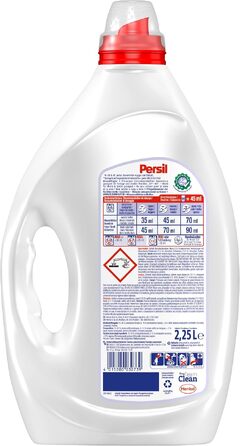 Гель для прання кольорових речей Persil Color Kraft-Gel з технологією глибокого очищення, гігієнічна свіжість, ефективний від 20°C, 2.5 л (50 прань)