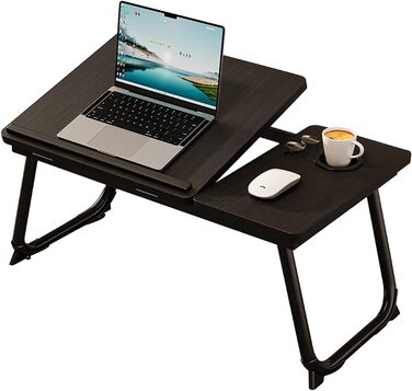 Складаний столик для ноутбука: портативний Lapdesk для ліжка та дивану з підстаканником