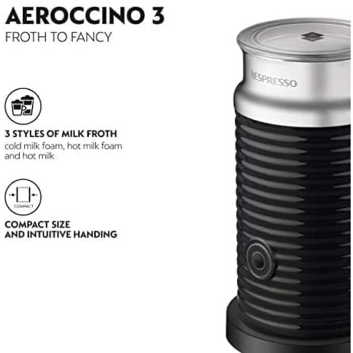 Nespresso Aeroccino 2 - електричний спінювач молока для кави
