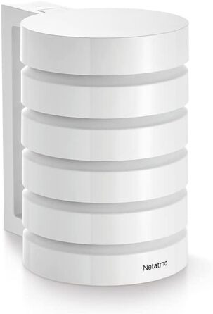 Netatmo Smart Weather Station with Wall Bracket - Wi-Fi & Functional Protective Housing for the Smart Weather Station, Protection for the Outdoor Module of the Smart Weather Station with Wi-Fi Connection, NRS-WW