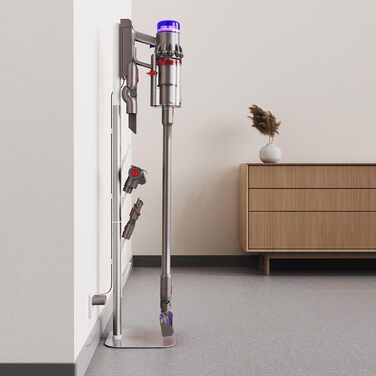 MOOPHY Vacuum Stand Holder Storage Station Compatible with Dyson V7 V8 V10 V11 V12 V15 G5 SV18 SV21, compatible with Dyson cordless vacuum cleaners