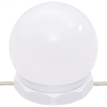 Шафа у ванну кімнату з дзеркалом та LED-підсвіткою, дуб сонома, 70x16,5x60 см