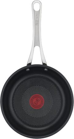 Сковорода Tefal Jamie Oliver Cook's Classic 20 см індукційна, нержавіюча сталь, антипригарне покриття, з термоіндикатором