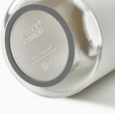 Seifensпender Joseph Joseph Presto Edelstahl з широкою помпою, нержавіюча сталь, сірий/зелений