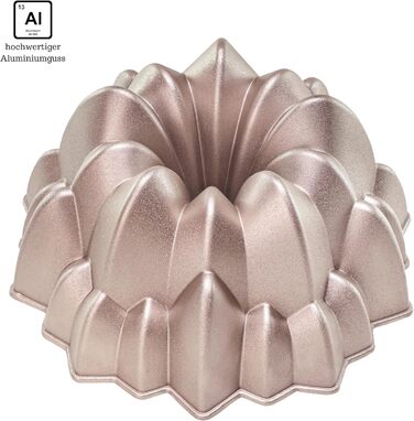 Форма для кексу Erreke Gugelhupfform, 24 см, 2 л, преміум-якість, з антипригарним покриттям