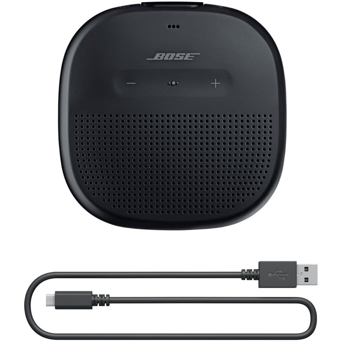 Портативна Bluetooth колонка Bose SoundLink Micro чорного кольору