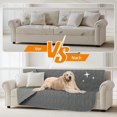 Водонепроникний плед для собак Pick for Life: захист дивану та ліжка. Плед для тварин, 97 x 190 см, придатний для прання. Підходить для собак та котів.