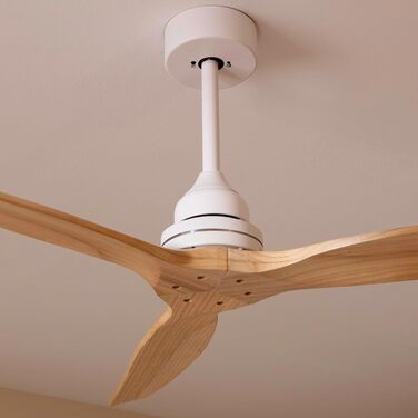 Вентилятор стельовий Cecotec Energysilence Aero 580, білий/бук, 40 Вт