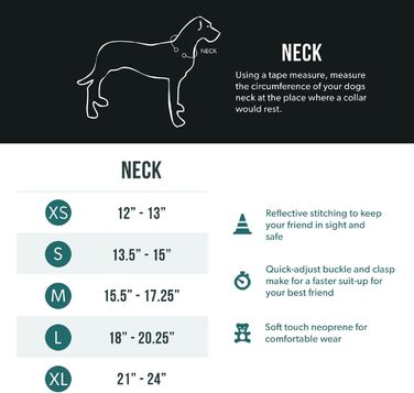 Нашийник для собак EzyDog Camo (M, L) - Неопрен, Водостійкий, Світловідбиваючий
