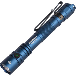 Ліхтарик ACEBEAM TAC 2AA EDC - тактичний, 1400 люмен, LED, 2 режими, зарядний пристрій, для кемпінгу