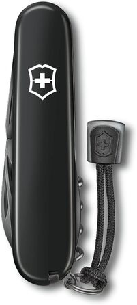 Мультитул Victorinox Spartan Onyx Black: Швейцарський ніж з 13 функціями, клинок, коркшик, відкривачка для консервів