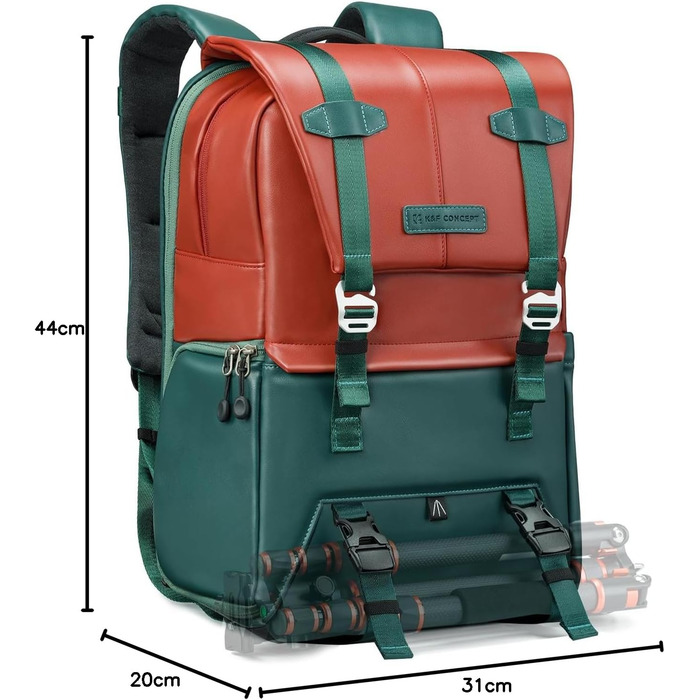 Рюкзак для камери K&F Concept 20L, з відділенням для ноутбука 15.6