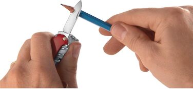 Мультитул Victorinox Nail Clip 580: манікюр, педикюр, 8 функцій, червоний