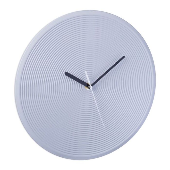 Relaxdays Gray Wall Clock without Numbers