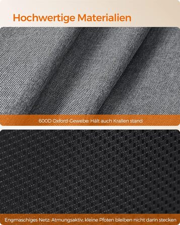 Клітка для цуценят Feandrea Oxford, восьмикутна, велика, 112 x 112 x 76 см, з PVC-каркасом, дихаюча сітка, з кишенею, сіро-сіра, PDC006G01