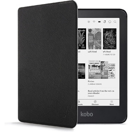 Чохол для Kobo Aura Edition 2: магнітний, тонкий, з авто-функцією сну/пробудження, чорний