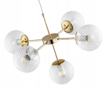 Підвісна люстра Elko-Lighting Stella — 5 точок освітлення, цоколь E27