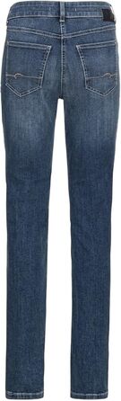 Жіночі джинси MAC Melanie Stretchdenim сірі (40W/30L, Mid Blue Used/L30) - еластичні, класичний крій