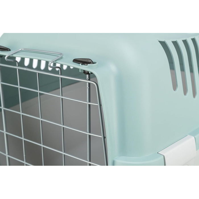 Тріксі Транспортний бокс Капрі 3 Open Top для собак та котів до 12 кг, з металевою дверцятами та ґраткою зверху