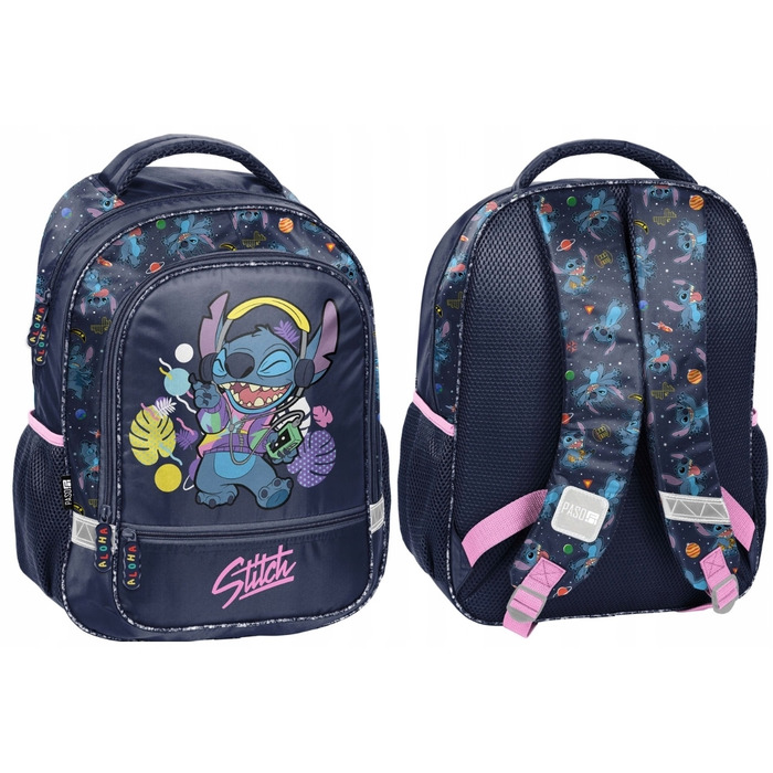 Шкільний рюкзак-ранцець для дівчинки 1-3 клас Disney Stitch Paso