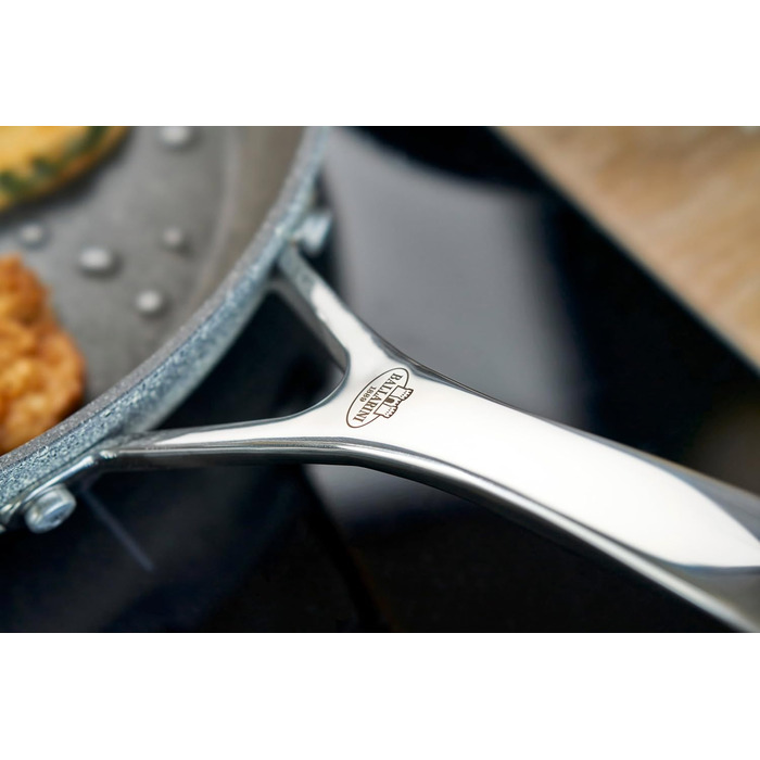 Сковорода BALLARINI Salina з антипригарним покриттям, 24 см, для всіх плит, алюміній, сіра