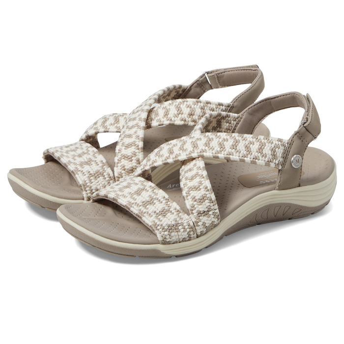 Skechers Martha Stewart Reggae Cup - Сандалі жіночі Taupe Natural 38 EU