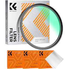 Фільтр для розмиття Nebel-Effekt K&F Concept 82mm Mist Filter для фотографії пейзажів та портретів (Nano-Klear)