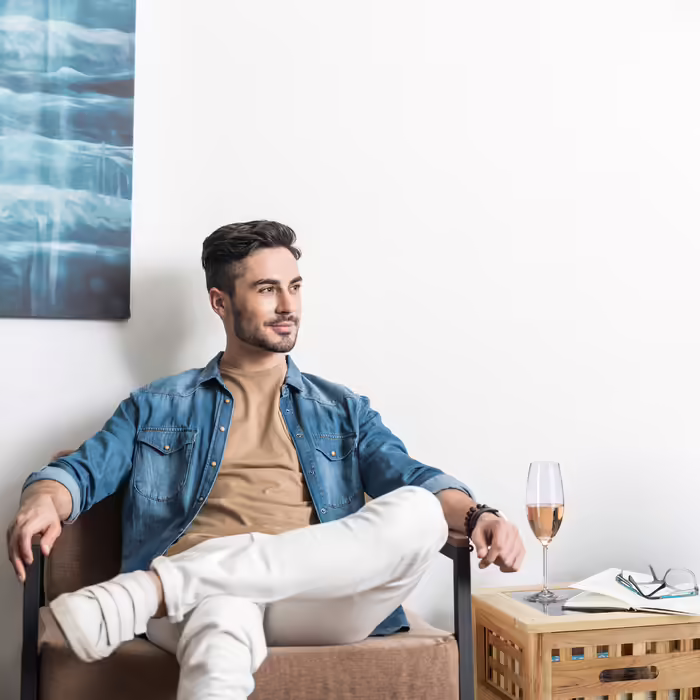 Журнальний столик Relaxdays з горіха з 2 ящиками