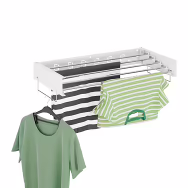 Relaxdays Wall-Mounted Clothes Rail