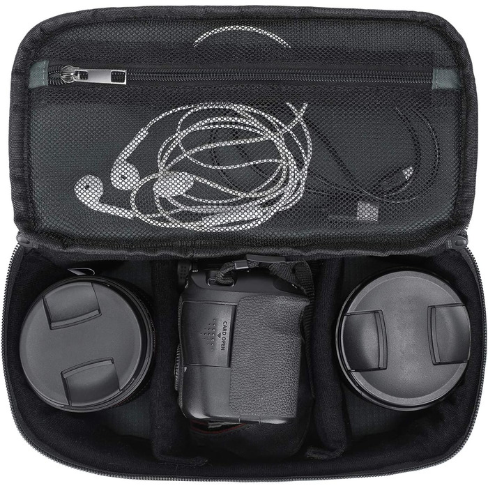 Сумка для камери S-ZONE: захищений чохол для DSLR, SLR, TLR, з відділеннями для об'єктивів та аксесуарів