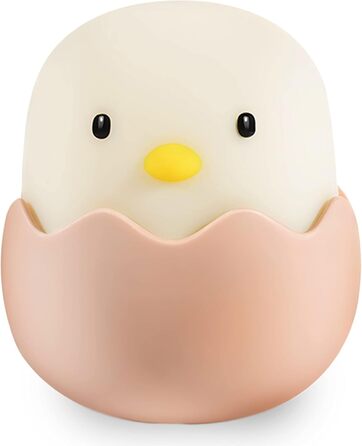 MegaLight LED Night Light Kids RGB Color Changing | Night Light Baby without swallowable small parts | Nursing light dimmable timer | Night lamp for children's room touch USB | (Eggy Egg)