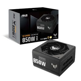 Блок живлення ASUS TUF Gaming 850W Gold, модульний, сертифікат 80 PLUS Gold, чорний