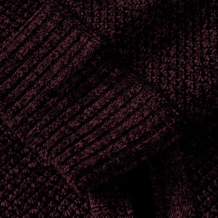 Кардиган чоловічий з кишенями, чоловіча в'язана куртка на блискавці, світшот без капюшона, куртка-світшот однотонна флісова, теплий кардиган на осінь (XXL, бордовий)