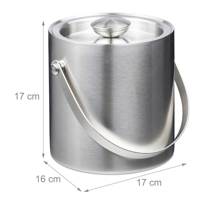 Relaxdays Ice Cube Container with Lid