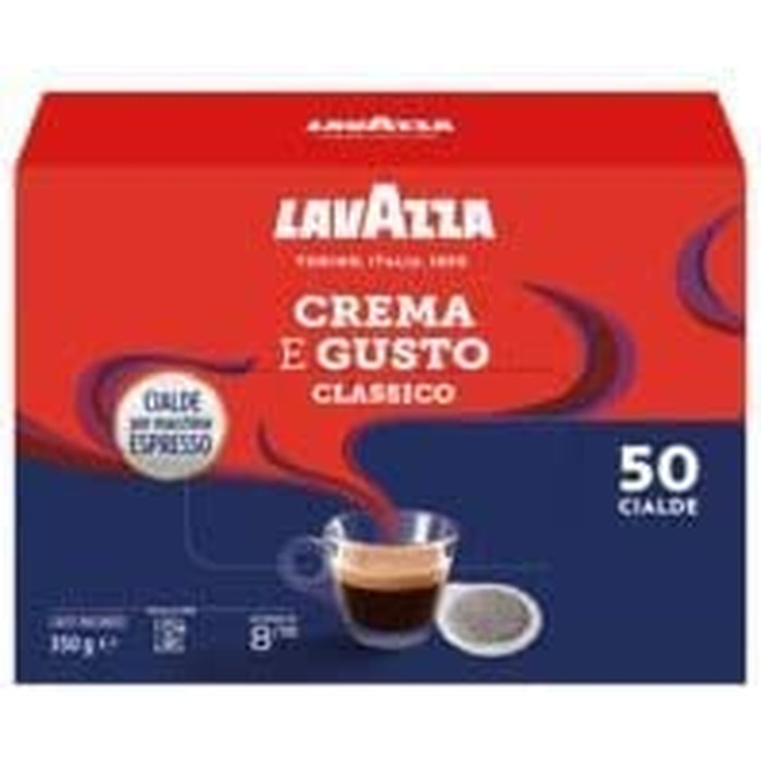 Кава в п.о.дс Lavazza Espresso Crema E Gusto, набір 50 шт, для кавомашин ESE