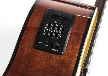 Класична гітара Special Dark Moon 4/4 з електропідсилювачем, натуральний колір