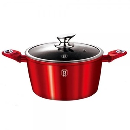 Каструля Berlinger Haus Metallic Burgundy Line 4.1л, 24см, BH1257N