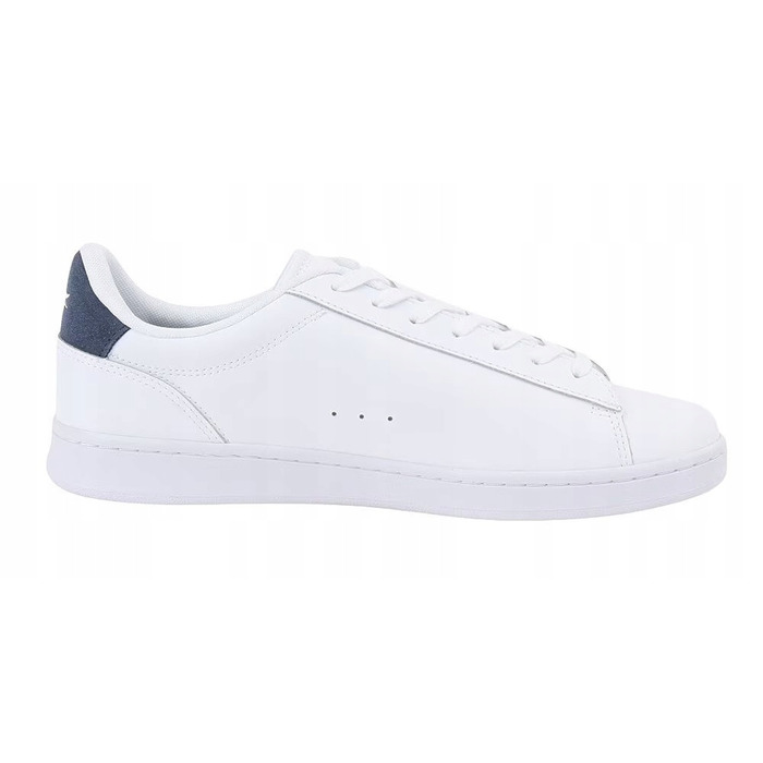 Кросівки Lacoste Carnaby Set 748SMA0111407 білі шкіряні класичні, розмір 43